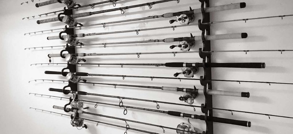 Fishing Rod Holders for the Home, Garage and Boat